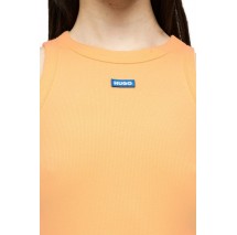 HUGO BOSS JERSEY TOP EASY TANK B ΤΟΠ ΜΠΛΟΥΖΑ ΓΥΝΑΙΚΕΙΑ ORANGE