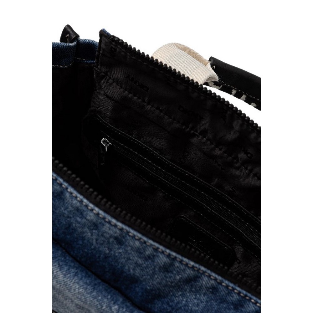 DKNY BARRETT TOTE HANDBAG R61ADP70 ΤΣΑΝΤΑ ΓΥΝΑΙΚΕΙΑ BLUΕ DENIM