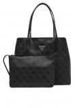 GUESS VICTTORIA 2 IN 1 TOTE ΤΣΑΝΤΑ ΓΥΝΑΙΚΕΙΑ DARK GREY