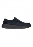 HEY DUDE WALLY COMF SUEDE 41975  ΠΑΠΟΥΤΣΙ ΑΝΔΡΙΚΟ BLACK