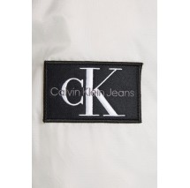 CALVIN KLEIN JEANS TRIM WINDBREAKED JACKET ΜΠΟΥΦΑΝ ΑΝΔΡΙΚΟ ECRU