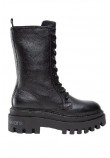 CALVIN KLEIN JEANS FLATFORM MID LACEUP BOOT ΠΑΠΟΥΤΣΙ ΓΥΝΑΙΚΕΙΟ BLACK