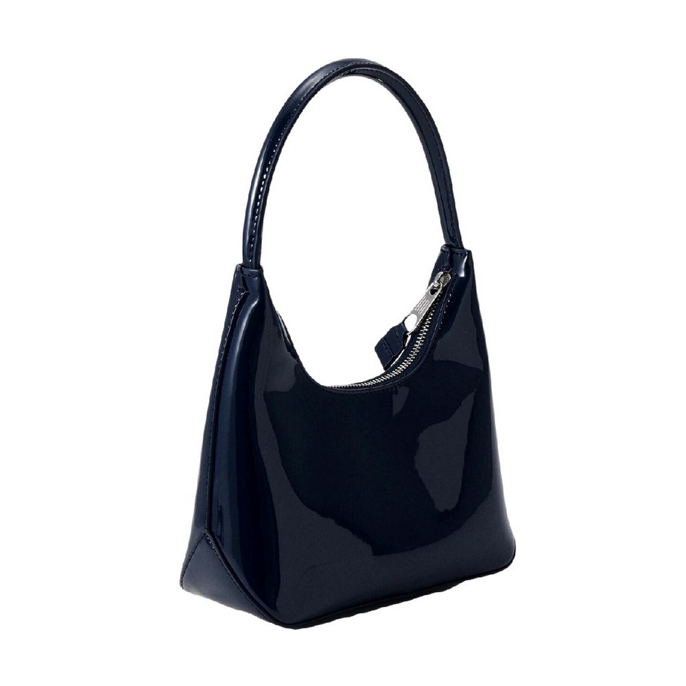 TOMMY HILFIGER TJW ESS MUST SHOULDER BAG PATENT ΤΣΑΝΤΑ ΓΥΝΑΙΚΕΙΑ NAVY