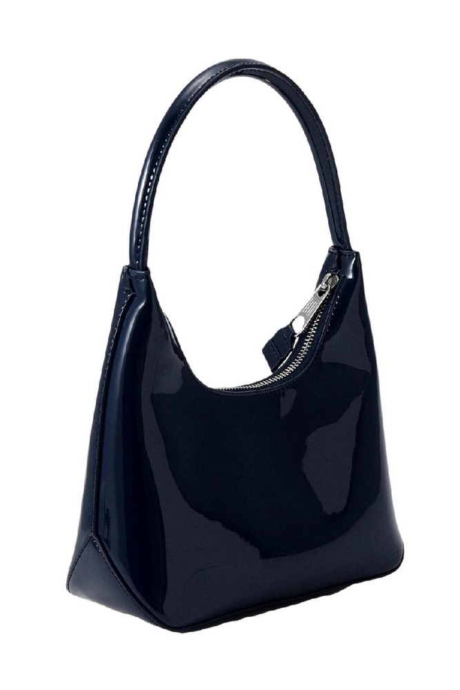TOMMY HILFIGER TJW ESS MUST SHOULDER BAG PATENT ΤΣΑΝΤΑ ΓΥΝΑΙΚΕΙΑ NAVY