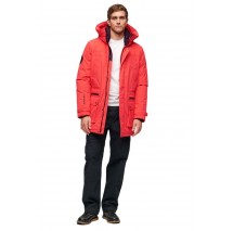 SUPERDRY CITY PADDED PARKA JACKET ΜΠΟΥΦΑΝ ΑΝΔΡΙΚΟ ORANGE