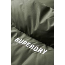 SUPERDRY SPORTS PUFFER GILET ΜΠΟΥΦΑΝ-ΓΙΛΕΚΟ ΑΝΔΡΙΚΟ KHAKI