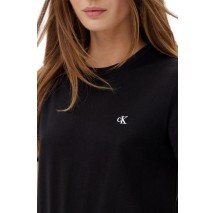 CALVIN KLEIN JEANS ARCHIVE JERSEY CREW TEE T-SHIRT ΜΠΛΟΥΖΑ ΓΥΝΑΙΚΕΙΑ BLACK