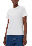 CALVIN KLEIN JEANS ARCHIVE JERSEY CREW TEE T-SHIRT ΜΠΛΟΥΖΑ ΓΥΝΑΙΚΕΙΑ WHITE