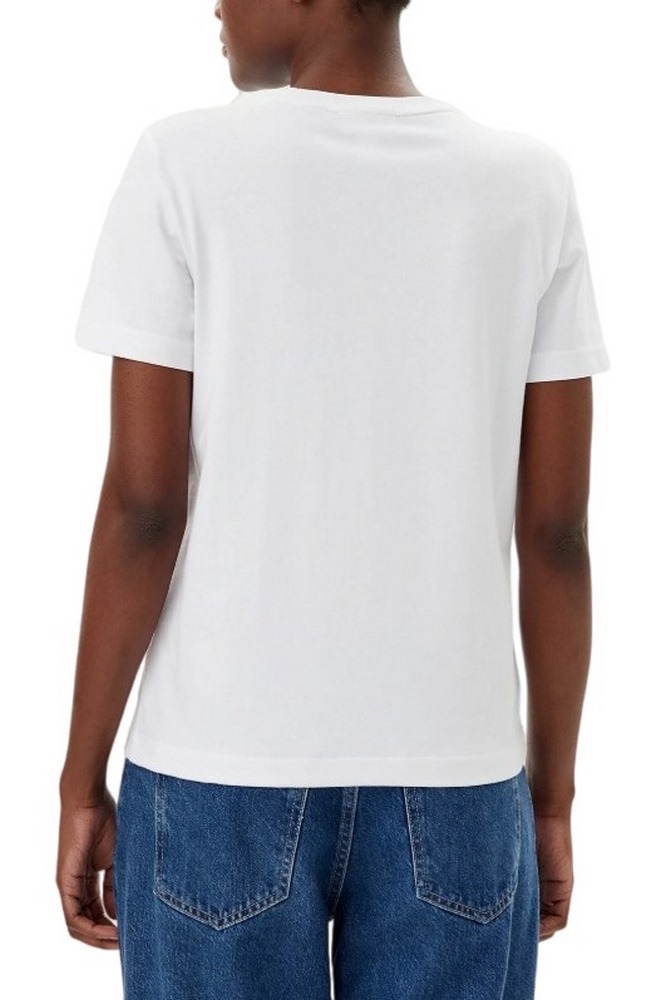 CALVIN KLEIN JEANS ARCHIVE JERSEY CREW TEE T-SHIRT ΜΠΛΟΥΖΑ ΓΥΝΑΙΚΕΙΑ WHITE
