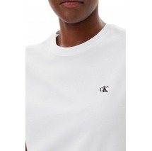 CALVIN KLEIN JEANS ARCHIVE JERSEY CREW TEE T-SHIRT ΜΠΛΟΥΖΑ ΓΥΝΑΙΚΕΙΑ WHITE