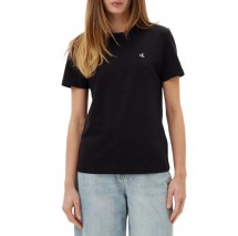 CALVIN KLEIN JEANS ARCHIVE JERSEY CREW TEE T-SHIRT ΜΠΛΟΥΖΑ ΓΥΝΑΙΚΕΙΑ BLACK