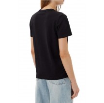 CALVIN KLEIN JEANS ARCHIVE JERSEY CREW TEE T-SHIRT ΜΠΛΟΥΖΑ ΓΥΝΑΙΚΕΙΑ BLACK