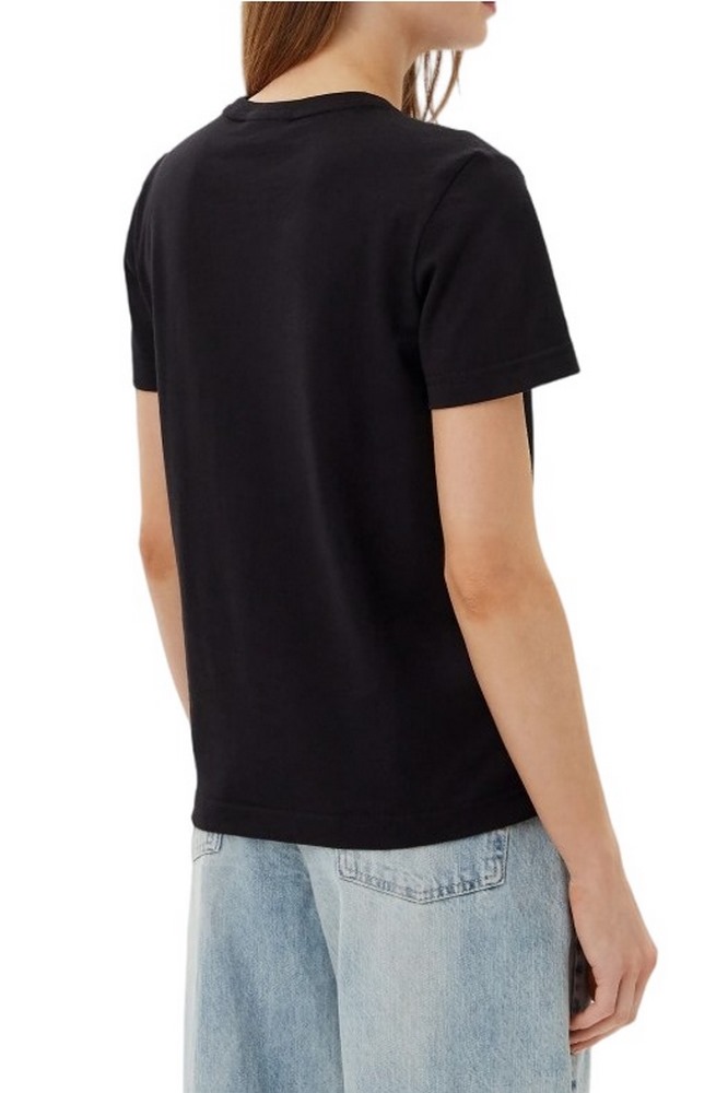CALVIN KLEIN JEANS ARCHIVE JERSEY CREW TEE T-SHIRT ΜΠΛΟΥΖΑ ΓΥΝΑΙΚΕΙΑ BLACK