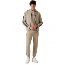 GUESS FULL ZIP NEW ARLO SWEATSHIRT ΖΑΚΕΤΑ ΦΟΥΤΕΡ ΑΝΔΡΙΚΗ BEIGE