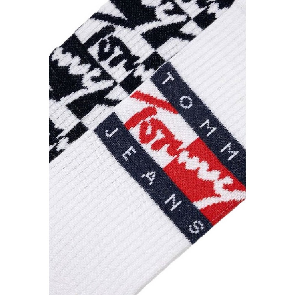 TOMMY JEANS UNI SOCK 2P TOMMY FLAG ΚΑΛΤΣΕΣ ΑΝΔΡΙΚΕΣ WHITE TOMMY JEANS UNI SOCK 2P TOMMY FLAG ΚΑΛΤΣΕΣ ΑΝΔΡΙΚΕΣ WHITE