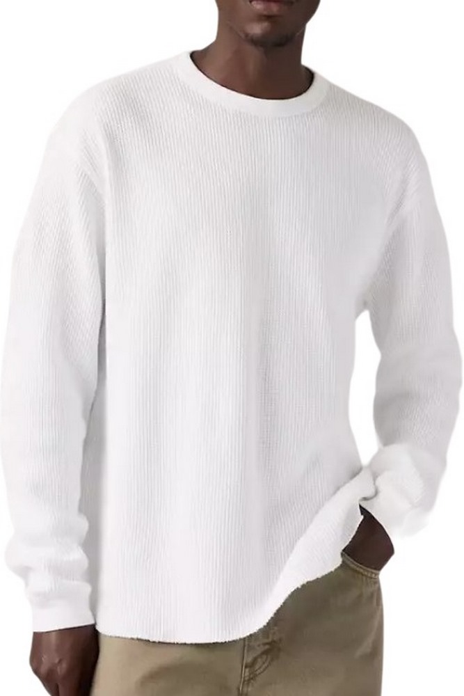 LEVIS RT RLX THERMAL TEE ΜΠΛΟΥΖΑ ΜΑΚΡΥΜΑΝΙΚΗ ΑΝΔΡΙΚΗ OFF WHITE