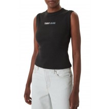 TOMMY JEANS SLIM ESS LOGO 2 RIB TANK ΤΟΠ ΓΥΝΑΙΚΕΙΟ BLACK