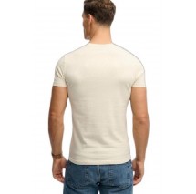 SUPERDRY ESSENTIAL LOGO EMB T-SHIRT ΜΠΛΟΥΖΑ ΑΝΔΡΙΚΗ BEIGE