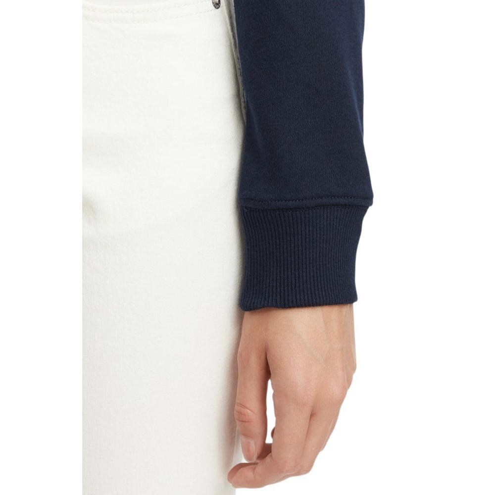 TOMMY JEANS S FLAG FITTED ZIP THRU EXT ΖΑΚΕΤΑ ΦΟΥΤΕΡ ΓΥΝΑΙΚΕΙΑ NAVY