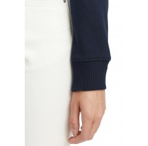 TOMMY JEANS S FLAG FITTED ZIP THRU EXT ΖΑΚΕΤΑ ΦΟΥΤΕΡ ΓΥΝΑΙΚΕΙΑ NAVY