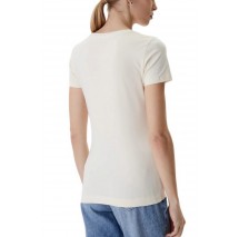 GUESS CN LEO TRIANGLE T-SHIRT ΜΠΛΟΥΖΑ ΓΥΝΑΙΚΕΙΑ SAND