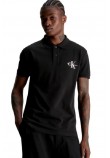 CALVIN KLEIN JEANS MONOLOGO POLO ΜΠΛΟΥΖΑ ΑΝΔΡΙΚΗ BLACK