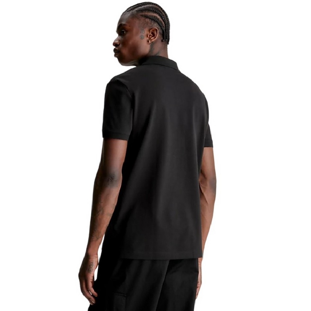 CALVIN KLEIN JEANS MONOLOGO POLO ΜΠΛΟΥΖΑ ΑΝΔΡΙΚΗ BLACK