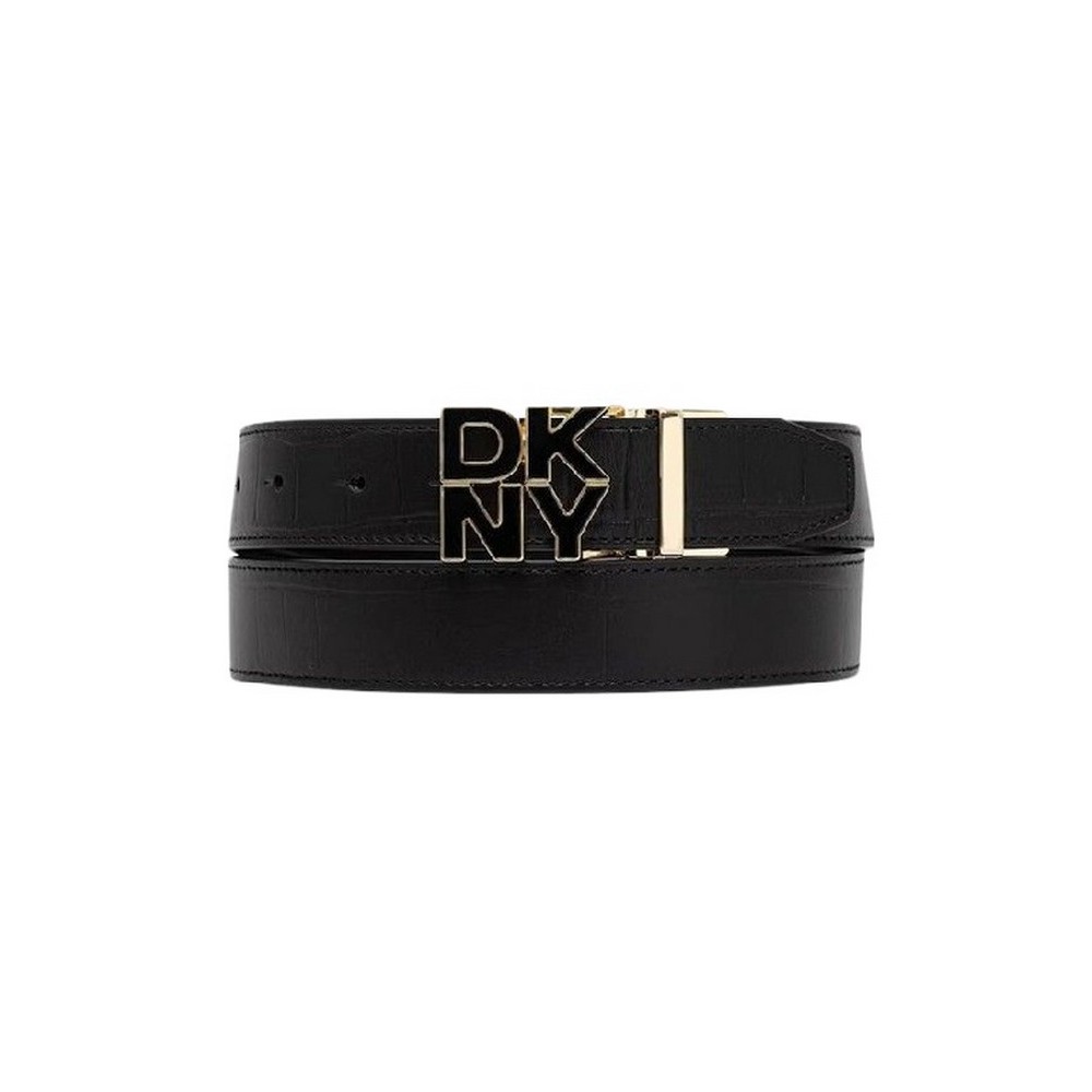 DKNY BELT ΖΩΝΗ ΓΥΝΑΙΚΕΙΑ BLACK/GOLD