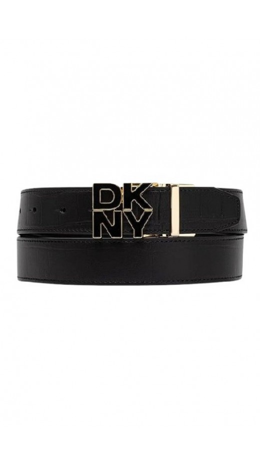 DKNY BELT ΖΩΝΗ ΓΥΝΑΙΚΕΙΑ BLACK/GOLD