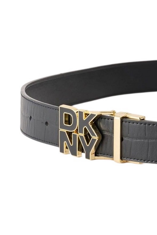 DKNY BELT ΖΩΝΗ ΓΥΝΑΙΚΕΙΑ BLACK/GOLD