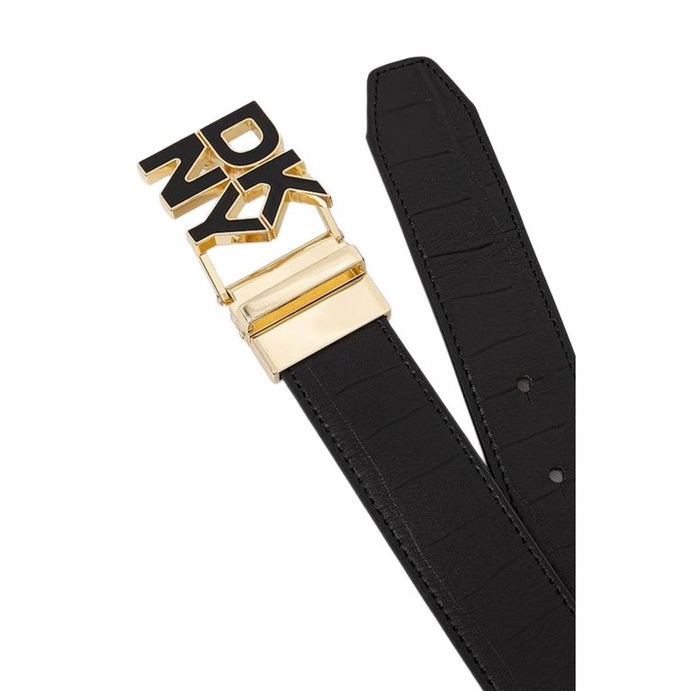 DKNY BELT ΖΩΝΗ ΓΥΝΑΙΚΕΙΑ BLACK/GOLD