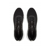 CALVIN KLEIN JEANS HIKE RUNNER TECH KNIT ΠΑΠΟΥΤΣΙ ΑΝΔΡΙΚΟ BLACK/WHITE