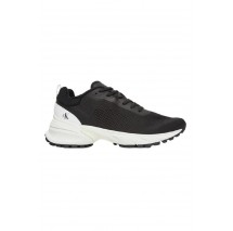 CALVIN KLEIN JEANS HIKE RUNNER TECH KNIT ΠΑΠΟΥΤΣΙ ΑΝΔΡΙΚΟ BLACK/WHITE