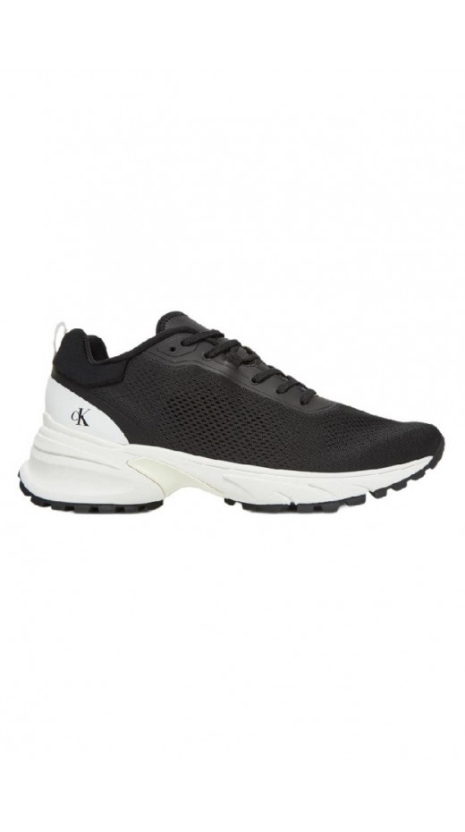 CALVIN KLEIN JEANS HIKE RUNNER TECH KNIT ΠΑΠΟΥΤΣΙ ΑΝΔΡΙΚΟ BLACK/WHITE