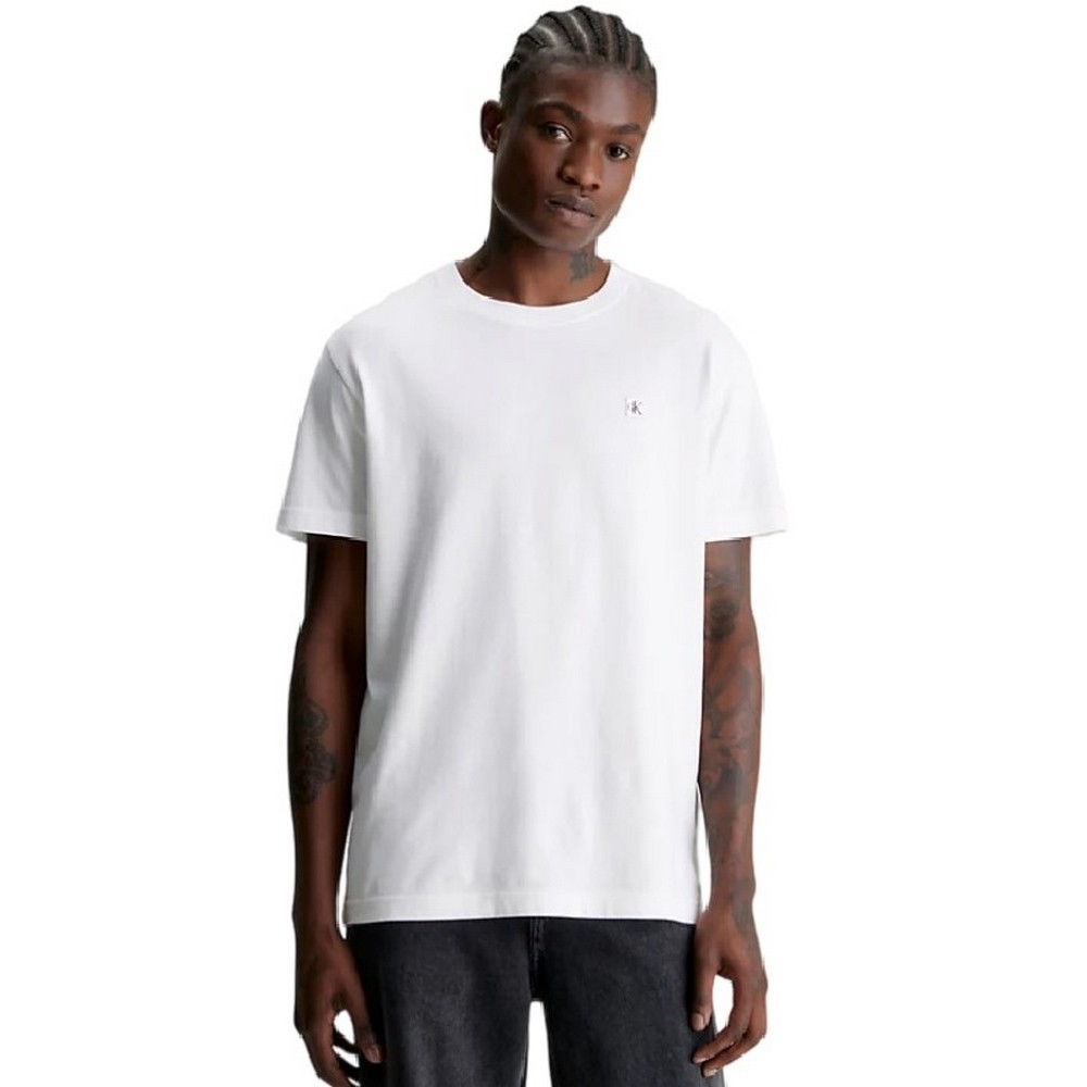 CALVIN KLEIN JEANS EMBRO BADGE T-SHIRT ΑΝΔΡΙΚΟ BRIGHT WHITE