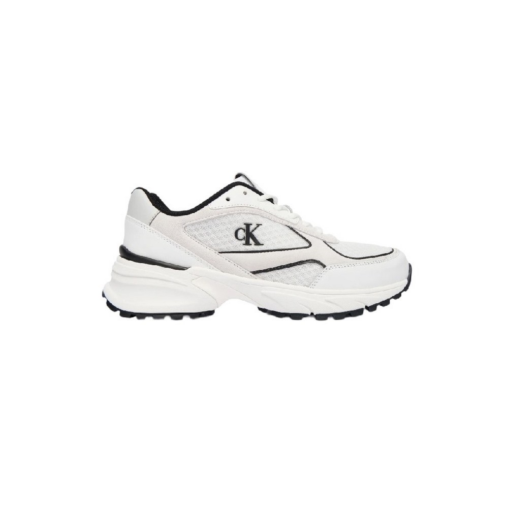 CALVIN KLEIN HIKE RUNNER MESH MIX MET MG ΠΑΠΟΥΤΣΙ ΓΥΝΑΙΚΕΙΟ WHITE