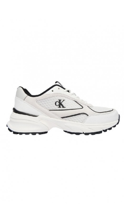 CALVIN KLEIN HIKE RUNNER MESH MIX MET MG ΠΑΠΟΥΤΣΙ ΓΥΝΑΙΚΕΙΟ WHITE