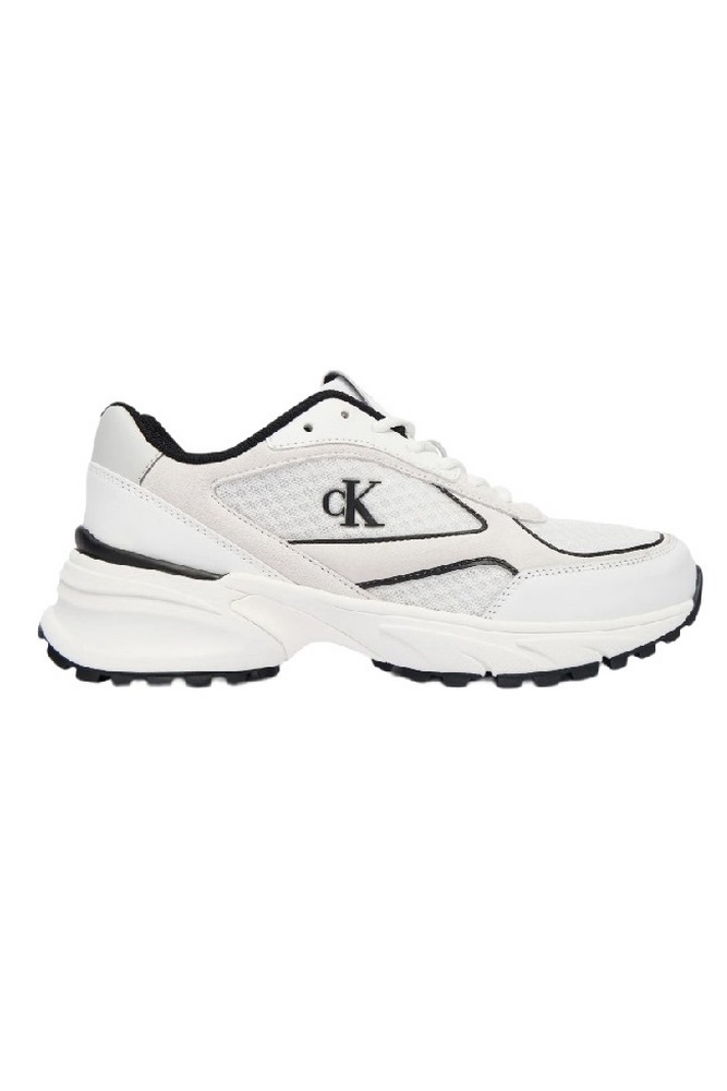CALVIN KLEIN HIKE RUNNER MESH MIX MET MG ΠΑΠΟΥΤΣΙ ΓΥΝΑΙΚΕΙΟ WHITE
