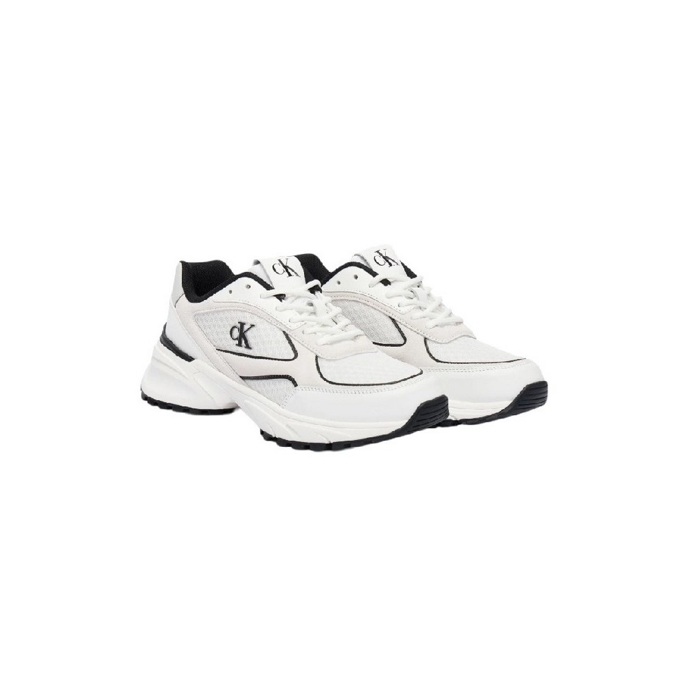 CALVIN KLEIN HIKE RUNNER MESH MIX MET MG ΠΑΠΟΥΤΣΙ ΓΥΝΑΙΚΕΙΟ WHITE