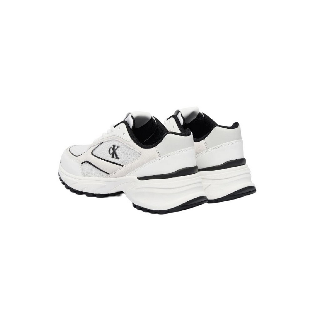CALVIN KLEIN HIKE RUNNER MESH MIX MET MG ΠΑΠΟΥΤΣΙ ΓΥΝΑΙΚΕΙΟ WHITE