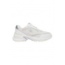 CALVIN KLEIN HIKE RUNNER MESH MIX MET MG ΠΑΠΟΥΤΣΙ ΓΥΝΑΙΚΕΙΟ WHITE SILVER