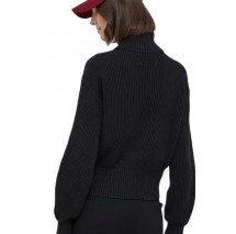 CALVIN KLEIN JEANS BLOWN UP CK LOOSE SWEATER ΜΠΛΟΥΖΑ ΓΥΝΑΙΚΕΙΑ BLACK