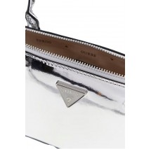 GUESS ARNELA SHOULDER SATCHEL ΤΣΑΝΤΑ ΓΥΝΑΙΚΕΙΑ SILVER