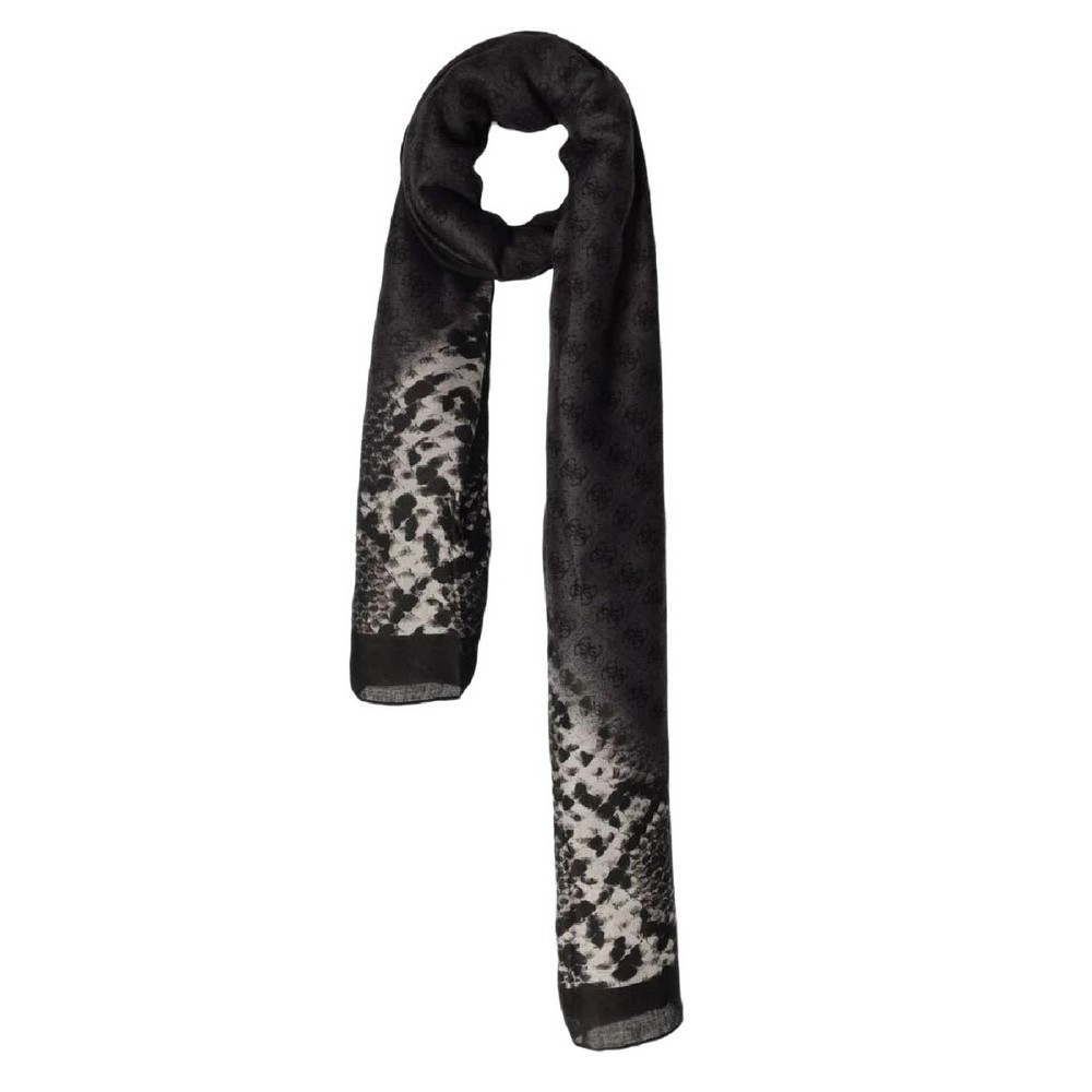 GUESS AJIONA SCARF 80X190 ΦΟΥΛΑΡΙ ΓΥΝΑΙΚΕΙΟ BLACK