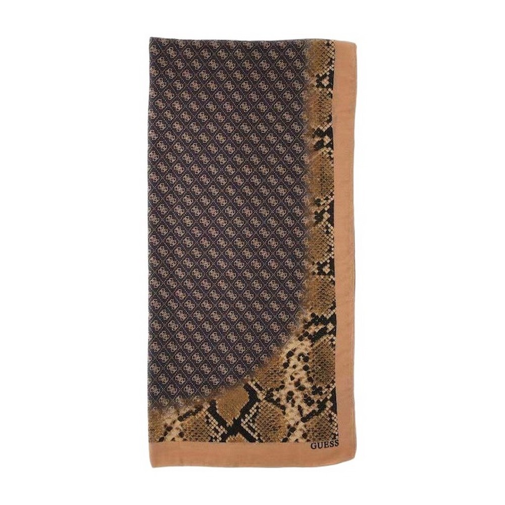 GUESS AJIONA SCARF 80X190 ΦΟΥΛΑΡΙ ΓΥΝΑΙΚΕΙΟ BROWN