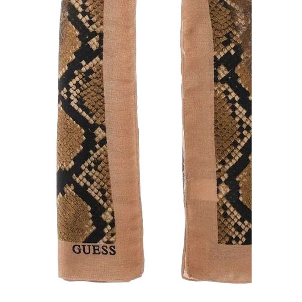 GUESS AJIONA SCARF 80X190 ΦΟΥΛΑΡΙ ΓΥΝΑΙΚΕΙΟ BROWN