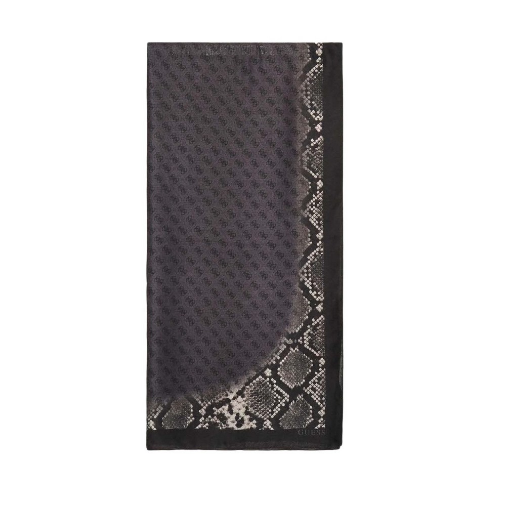GUESS AJIONA SCARF 80X190 ΦΟΥΛΑΡΙ ΓΥΝΑΙΚΕΙΟ BLACK