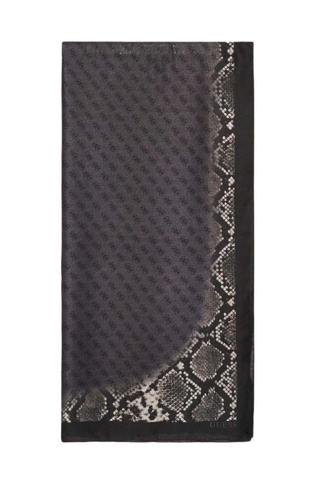 GUESS AJIONA SCARF 80X190 ΦΟΥΛΑΡΙ ΓΥΝΑΙΚΕΙΟ BLACK