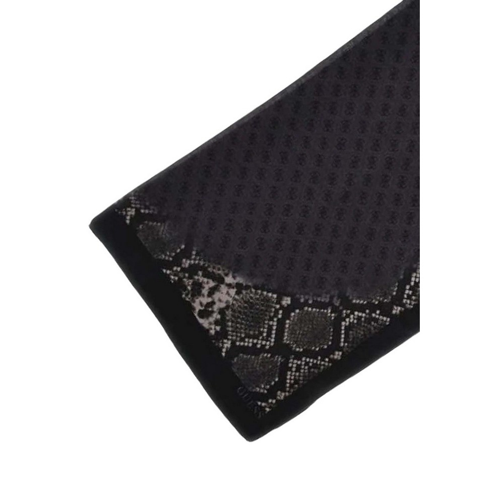 GUESS AJIONA SCARF 80X190 ΦΟΥΛΑΡΙ ΓΥΝΑΙΚΕΙΟ BLACK