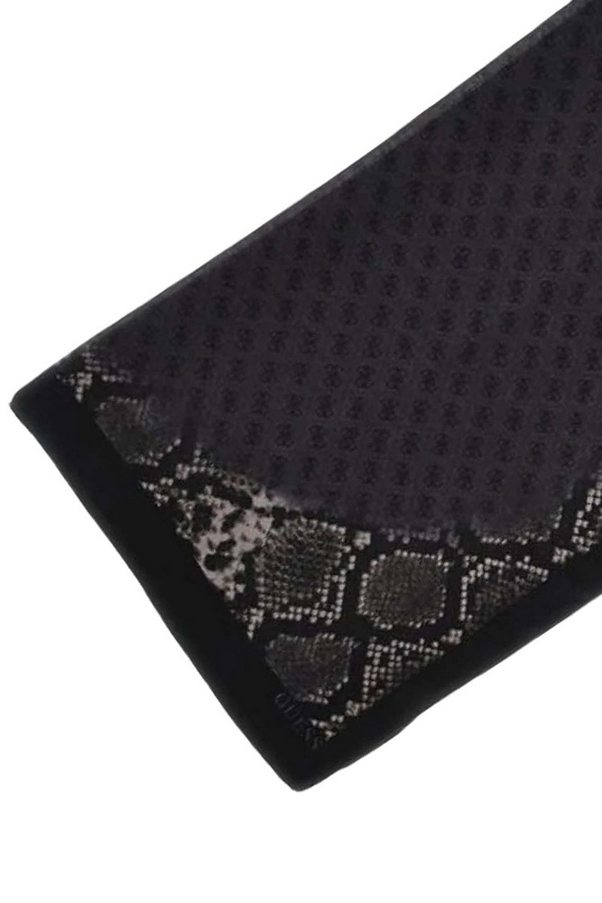 GUESS AJIONA SCARF 80X190 ΦΟΥΛΑΡΙ ΓΥΝΑΙΚΕΙΟ BLACK